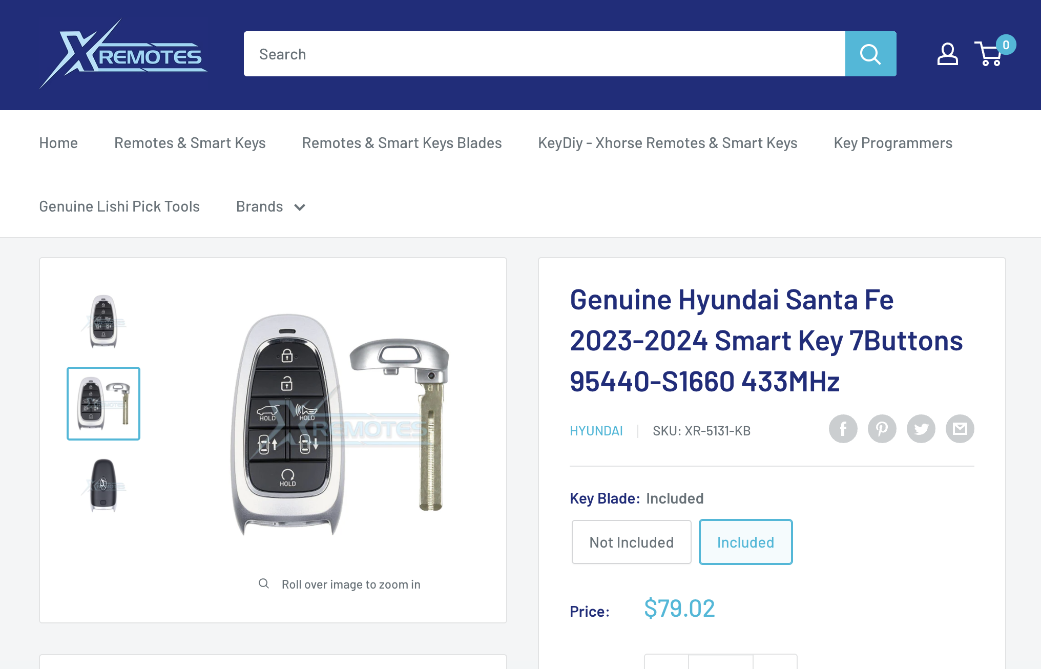 xremotes category and product listing page